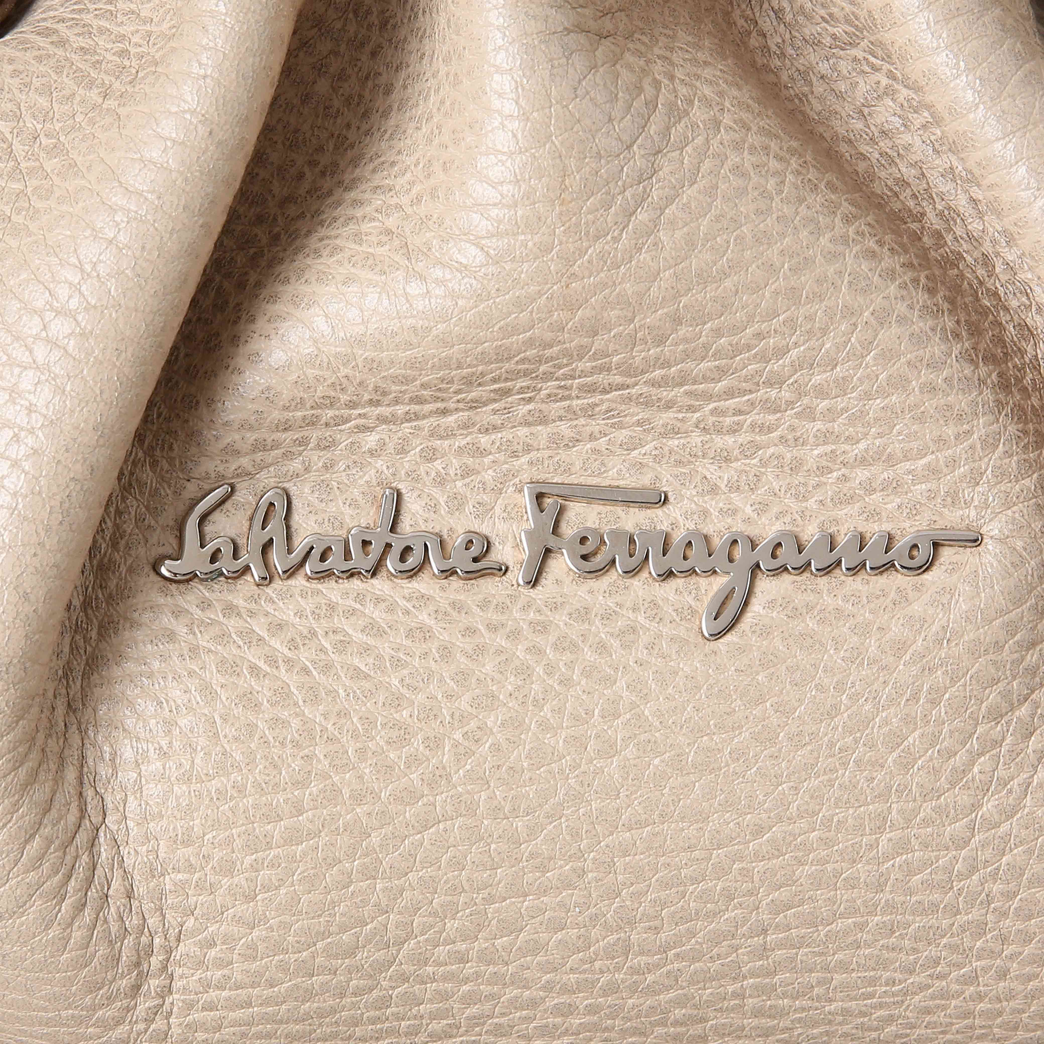 FERRAGAMO(USED)페레가모 레더 토트백